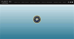 Desktop Screenshot of fleet31.com